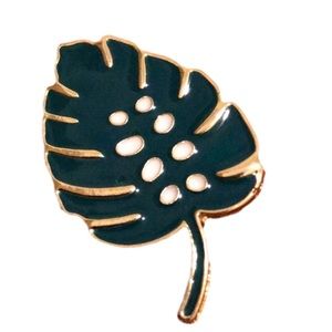 Enamel Pin Tropical Banana Leaf